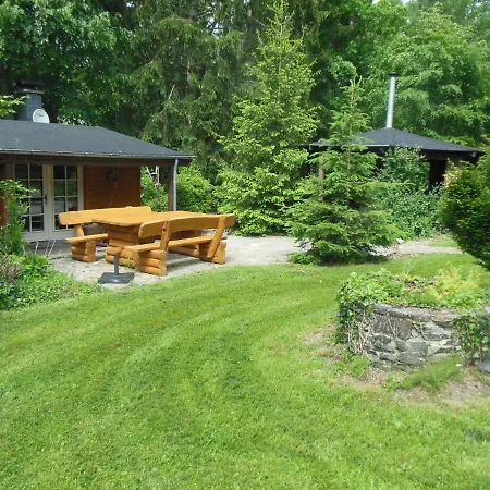 Authentic Chalet In Wibrin With Private Fish Pond Exterior photo