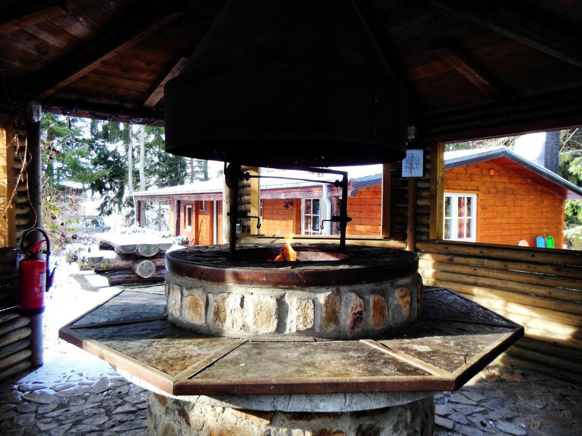 Authentic In With Private Fish Pond Chalet